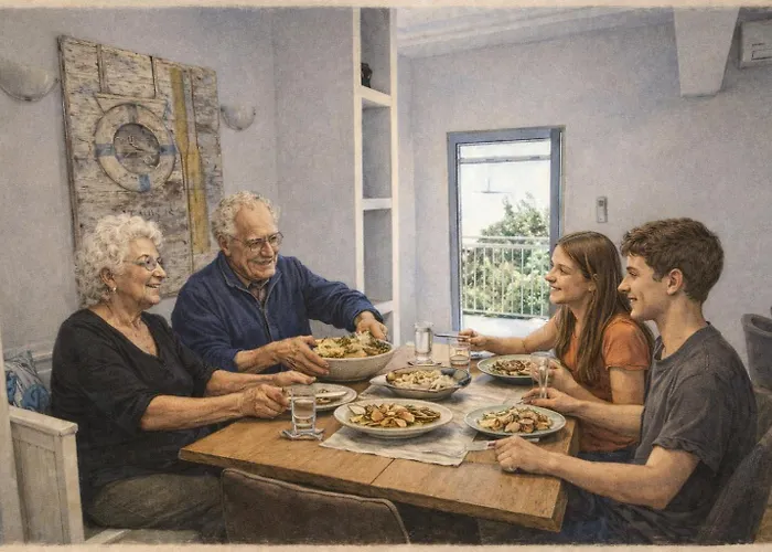 Daire Exquisite 4-bedroom Prestige Rhodes Rhodes City